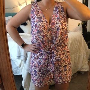 Cute patterned romper
